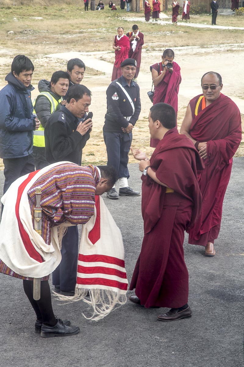 Bhutan - Bumthang Airport - November 15, 2014