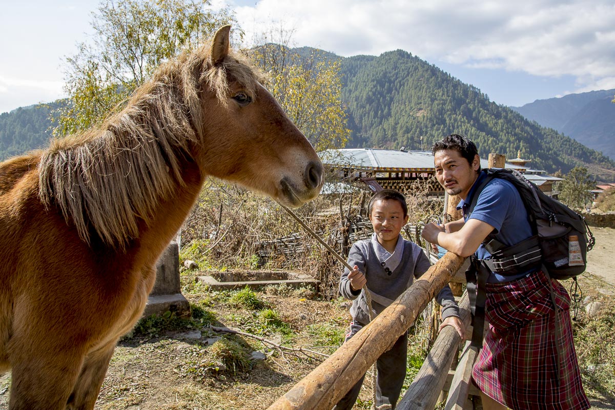 Bhutan - Bumthang, Chokhor Valley - November 14, 2014