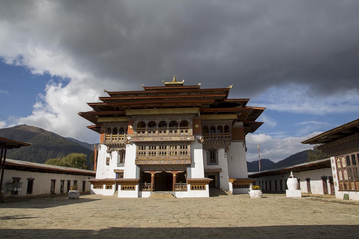 Bhutan - Gangtey Dzong - November 12, 2014