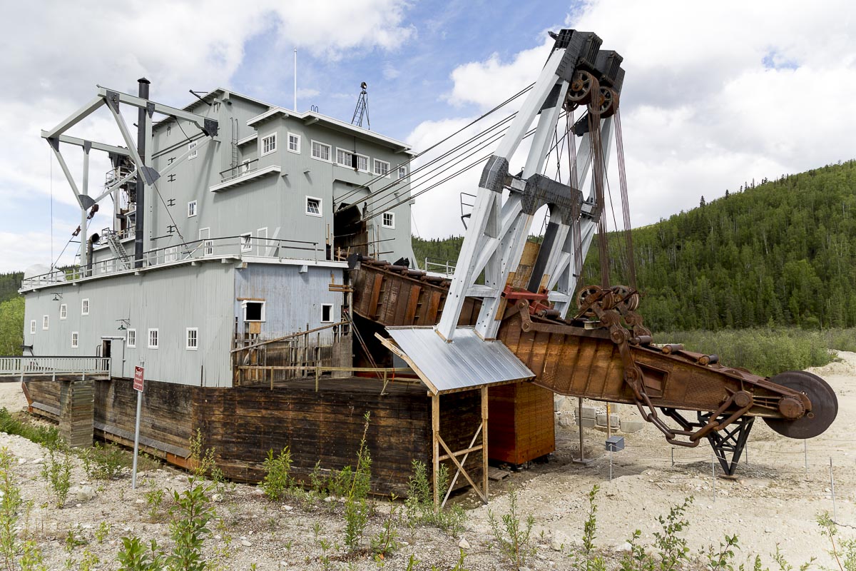 Yukon - Bonanza Creek, Dredge 4 - June 20, 2014