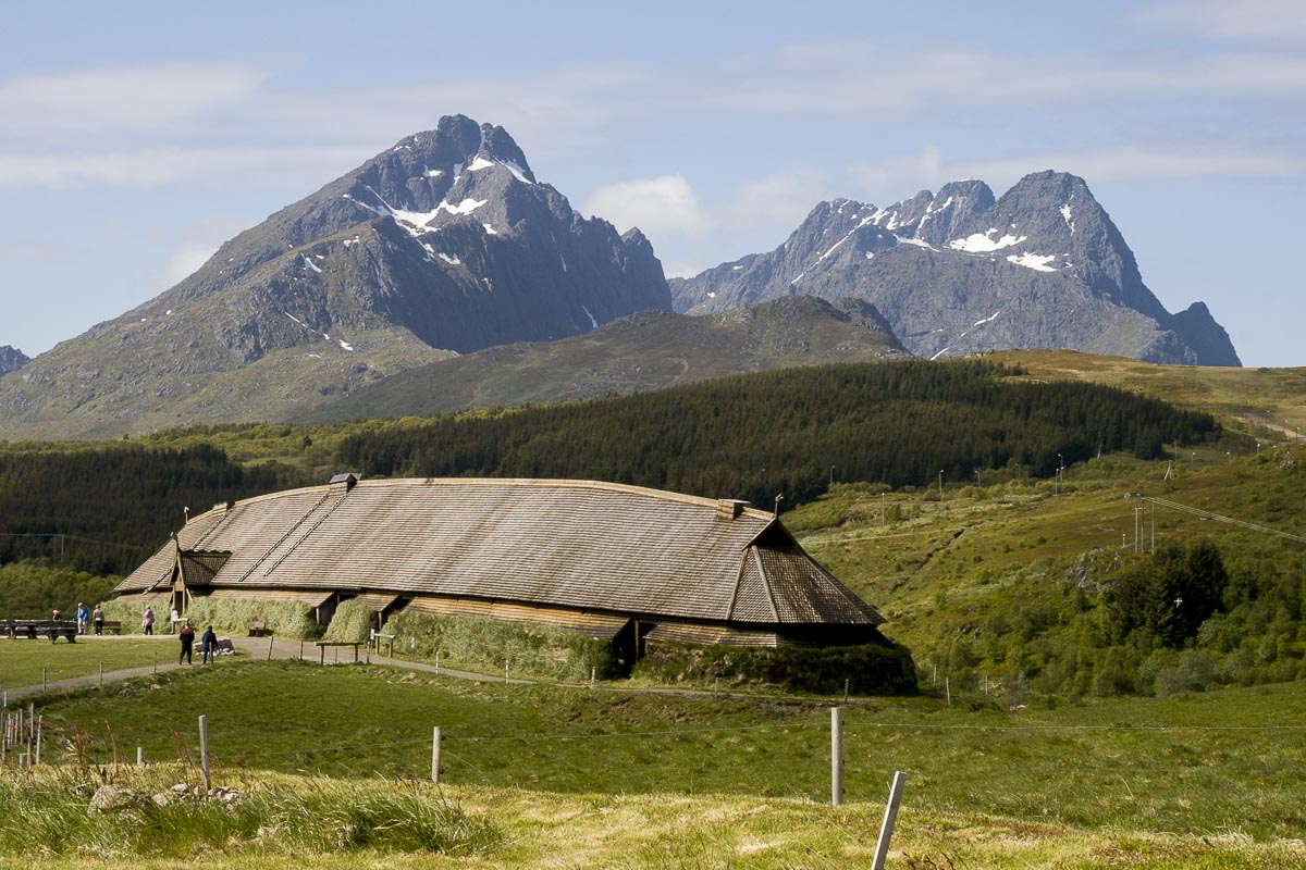 Lofoten Norway - Borg Viking Museum - June 16, 2008