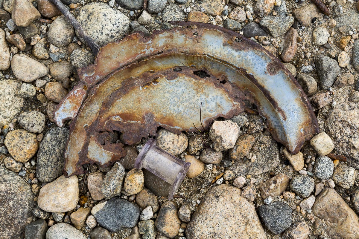 Yukon - Chilkoot Trail Debris - June 24, 2014
