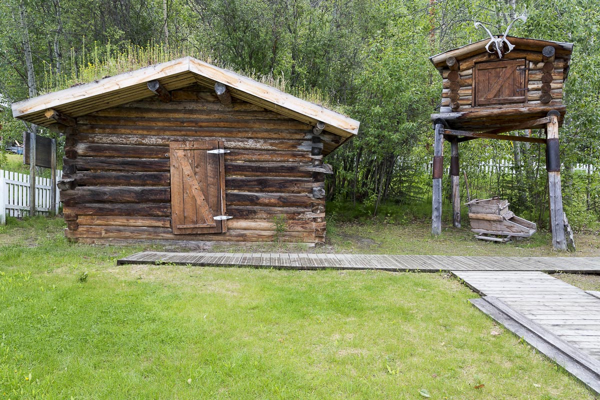 Yukon - Dawson City, Jack London Cabin - June 19, 2014