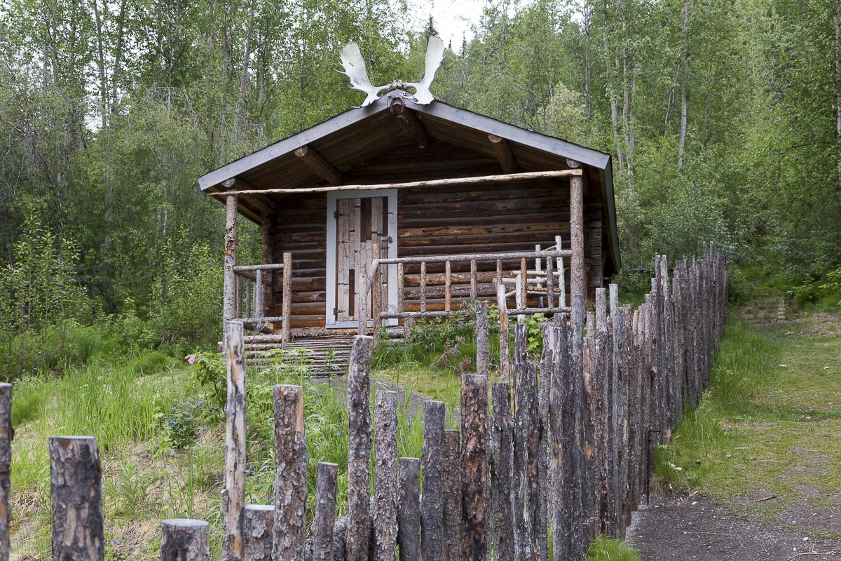 Yukon - Dawson City, Robert Service Cabin - June 19, 2014