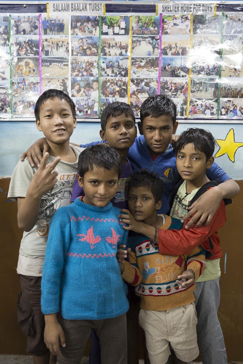 Delhi - Salaam Balaak Trust Street Children - November 20, 2015