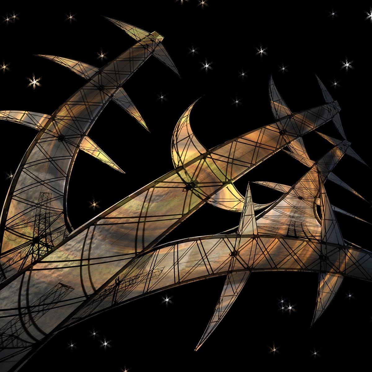 Gate Of Secrets - Each Prong Of My Antlers A Twin-Legged Pylon - April 21, 2013