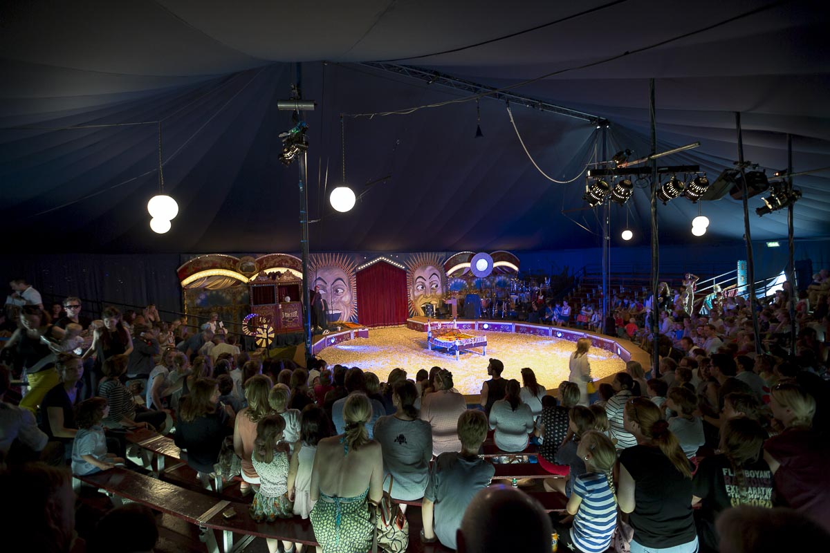 Giffords Circus - Moonsongs, Circus Tent Audience, Chiswick House - June 18, 2015