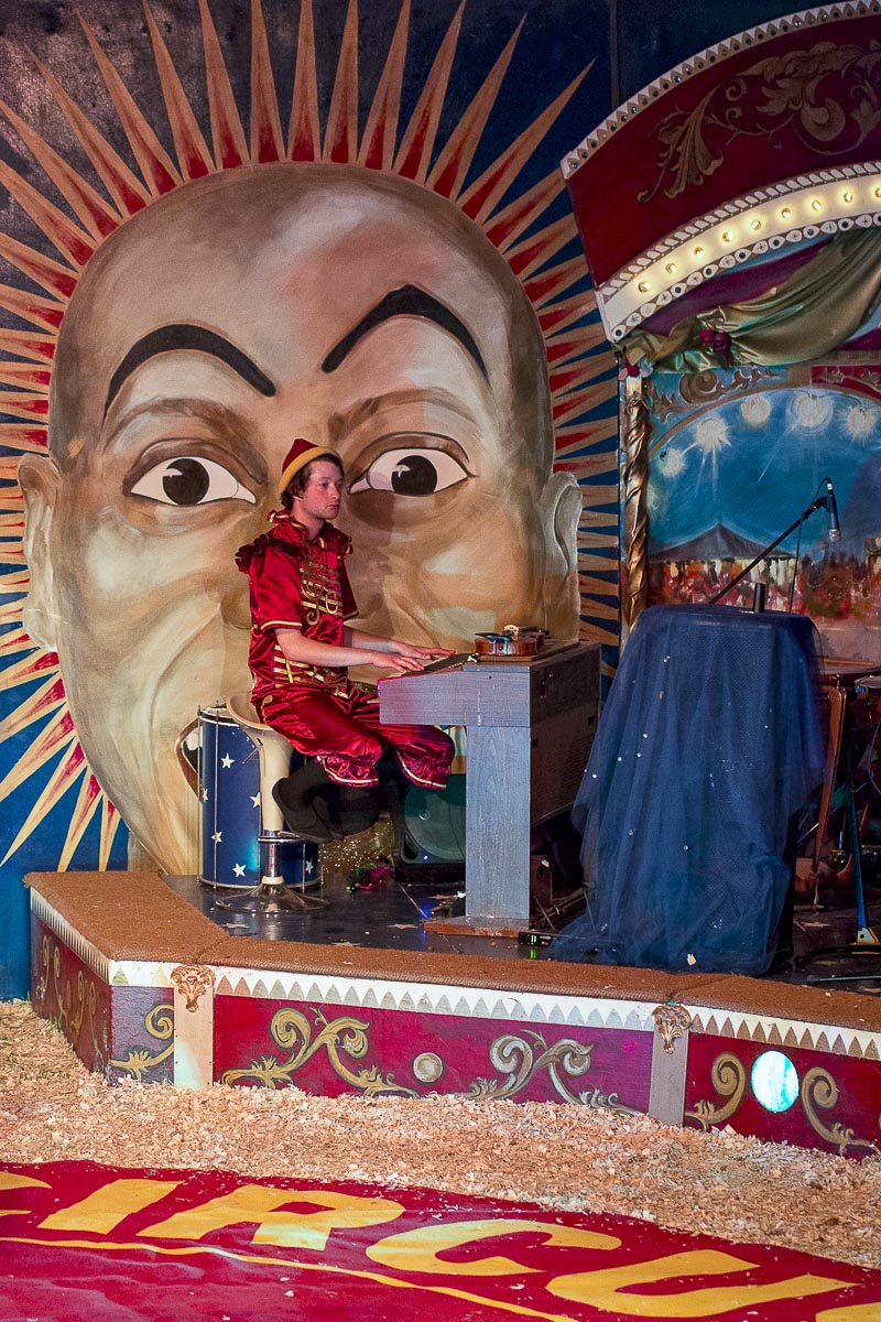 Giffords Circus - Moonsongs, Circus Band Performer, Chiswick House - June 18, 2015