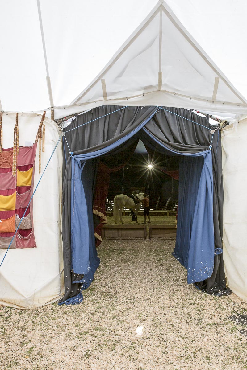 Giffords Circus - Moonsongs, Circus Tent Entrance, Chiswick House - June 18, 2015
