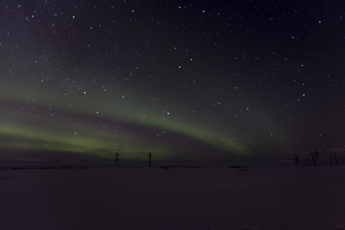Iceland - Aurora Chasing - March 8, 2016