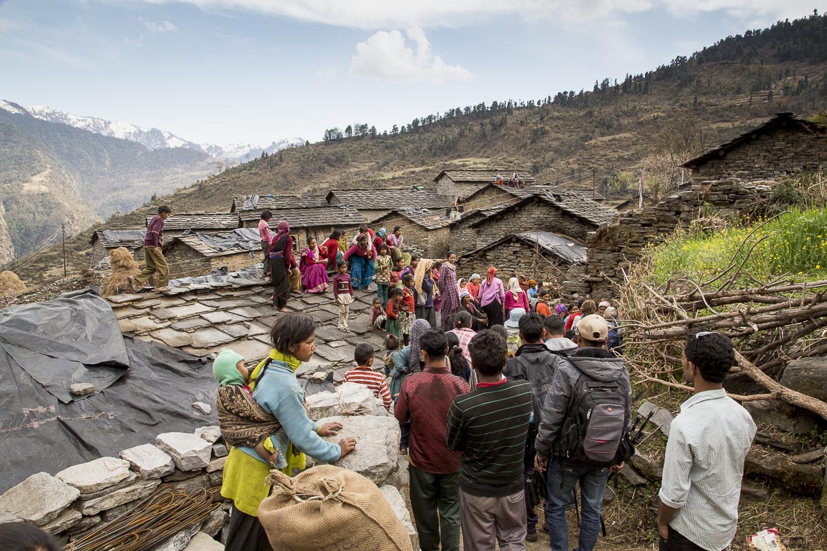Uttarakhand - Sarayu Valley, Khal Jhuni, New House Ceremony - March 15, 2013