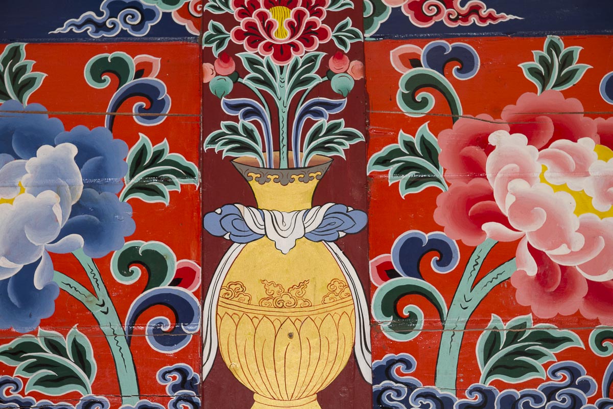 Nepal Everest - Monjo, Painted Wooden Panel - April 16, 2011