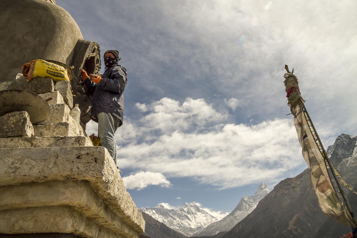Nepal Everest - Namche Bazar, Chorten Trek - April 18, 2011