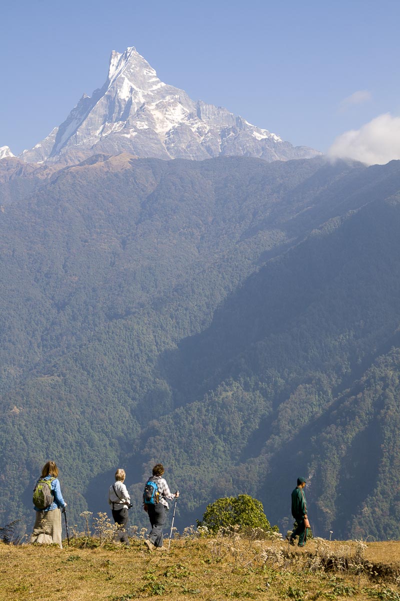 Nepal Annapurna - Gandruk, Machapuchare (Fish Tail) - December 3, 2009