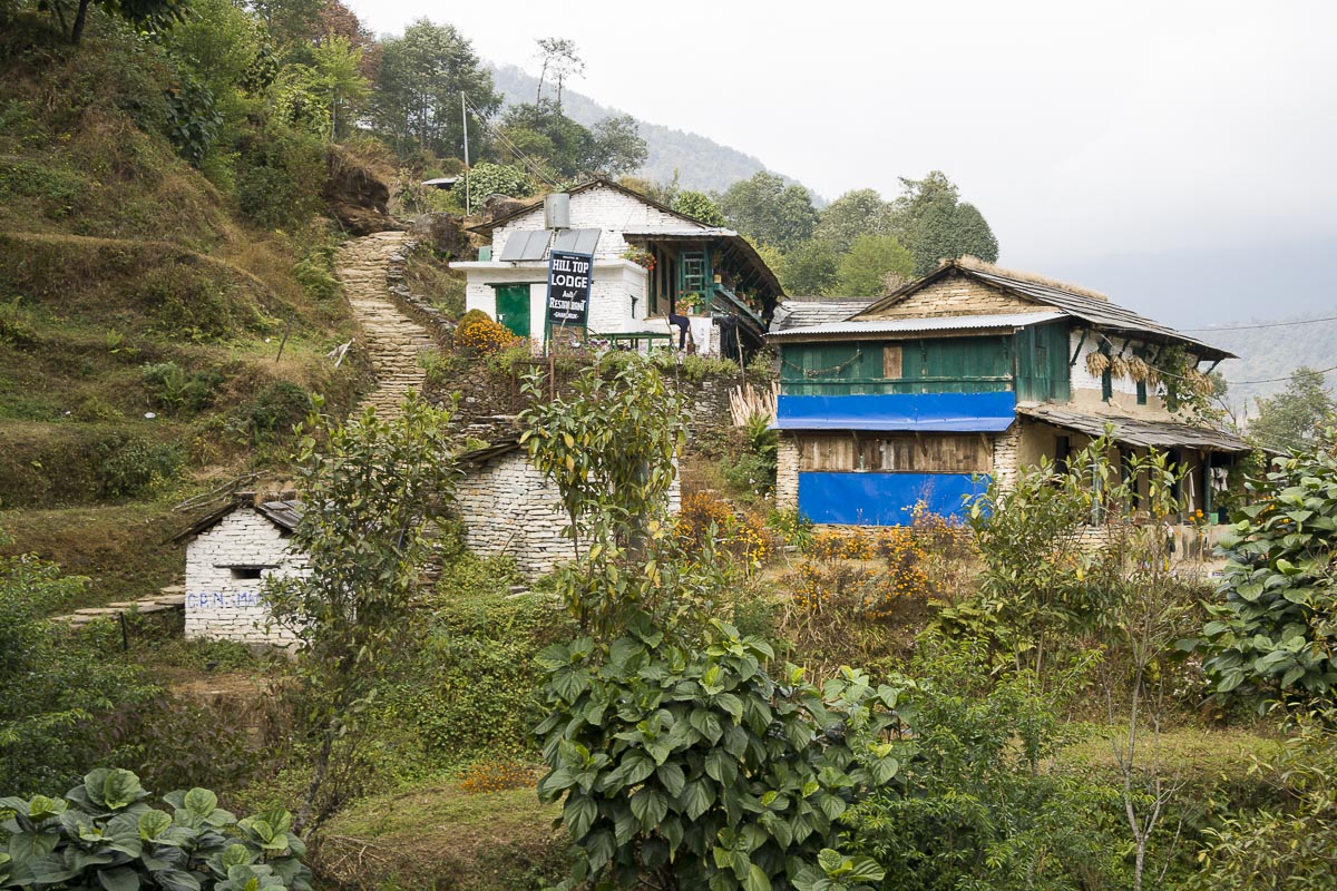 Nepal Annapurna - Gandruk, Hilltop Lodge - December 3, 2009