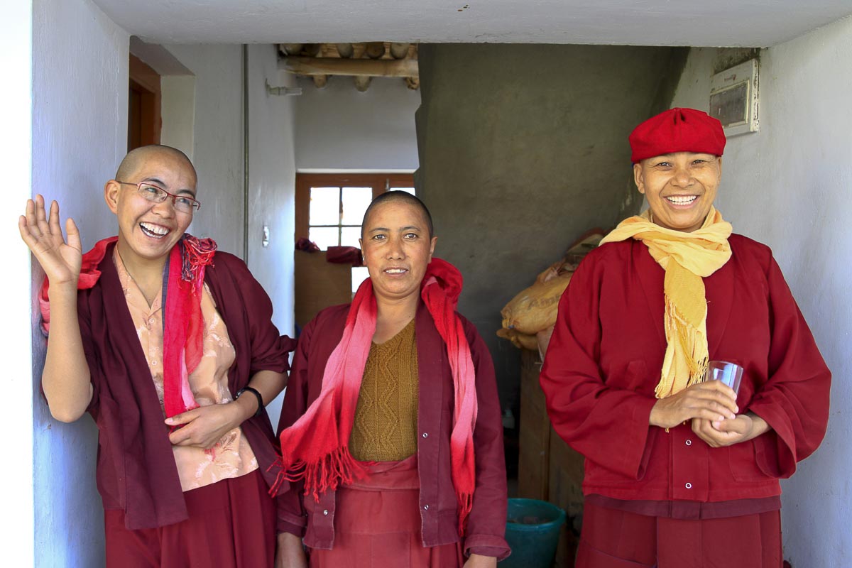 Ladakh - Naropa Photang Nunnery, Shey - June 23, 2012