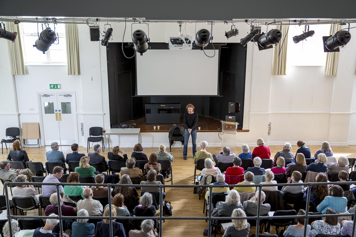 Giles Abbott at Pope’s Grotto - Radnor House School, Pope Symposium, Giles Abbott - May 21, 2016
