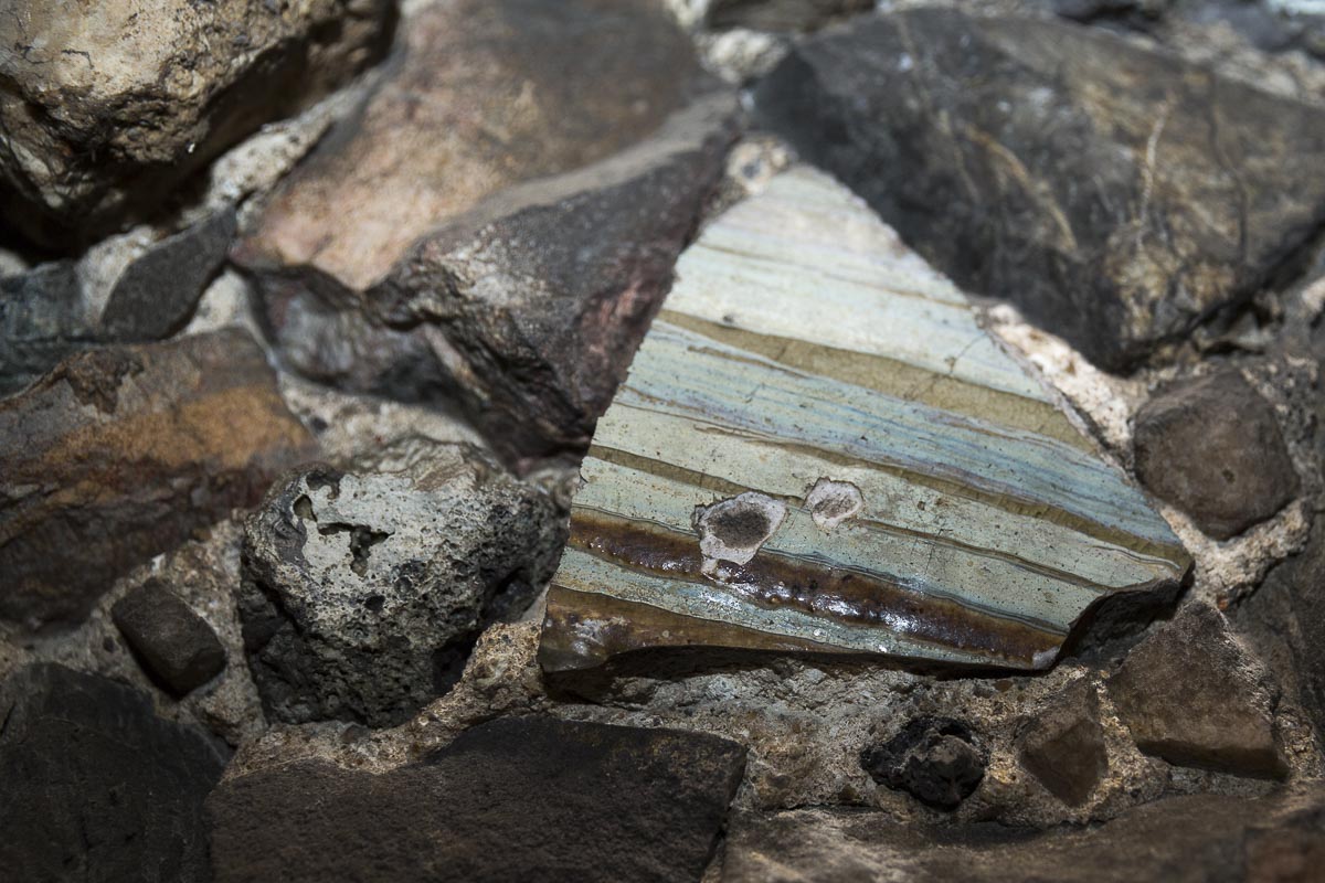 Giles Abbott at Pope’s Grotto - Popes Grotto, Faience Ceramic - May 21, 2016