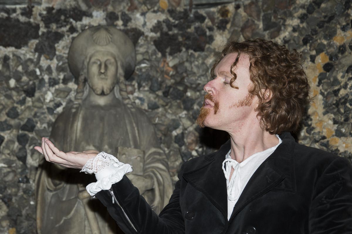 Giles Abbott at Pope’s Grotto - Pope's Grotto, Giles Abbott - March 22, 2016