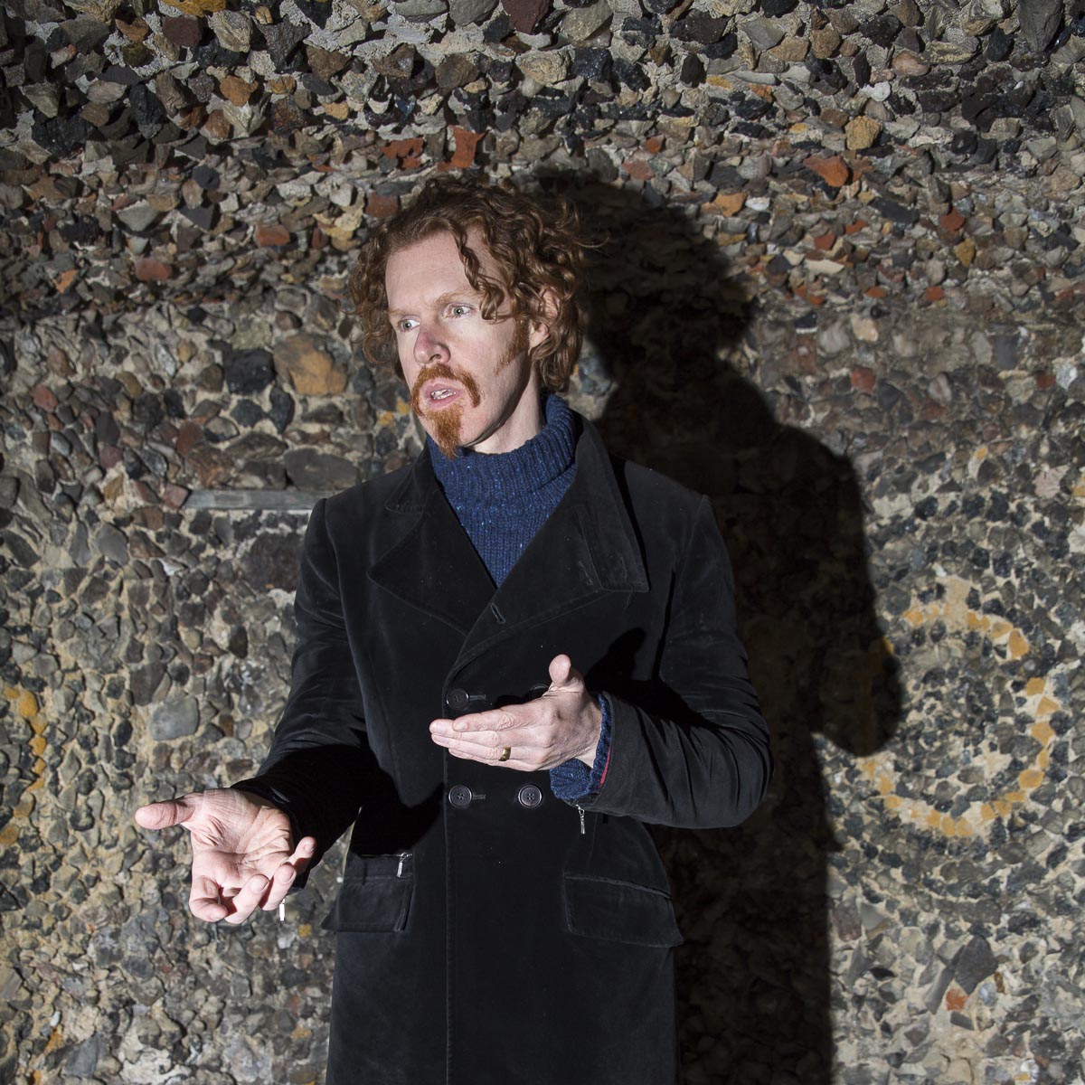 Giles Abbott at Pope’s Grotto - Pope's Grotto, Giles Abbott - March 22, 2016