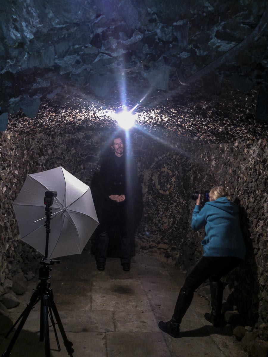 Giles Abbott at Pope’s Grotto - Pope's Grotto, Giles Abbott Shoot - March 22, 2016