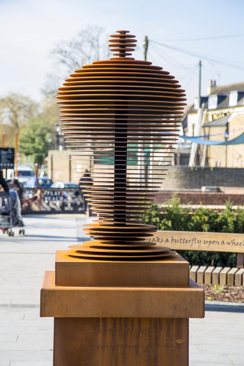 Giles Abbott at Pope’s Grotto - Champion's Wharf, Pope's Urn - February 24, 2016