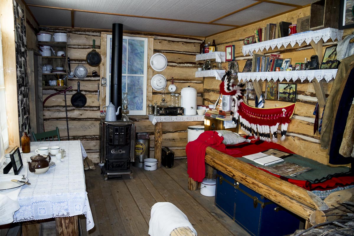 Saskatchewan - Prince Albert Park, Waskesui, Grey Owl Museum - March 9, 2011