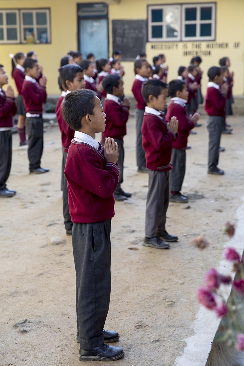 Sikkim - Hee, Patal School - November 26, 2015