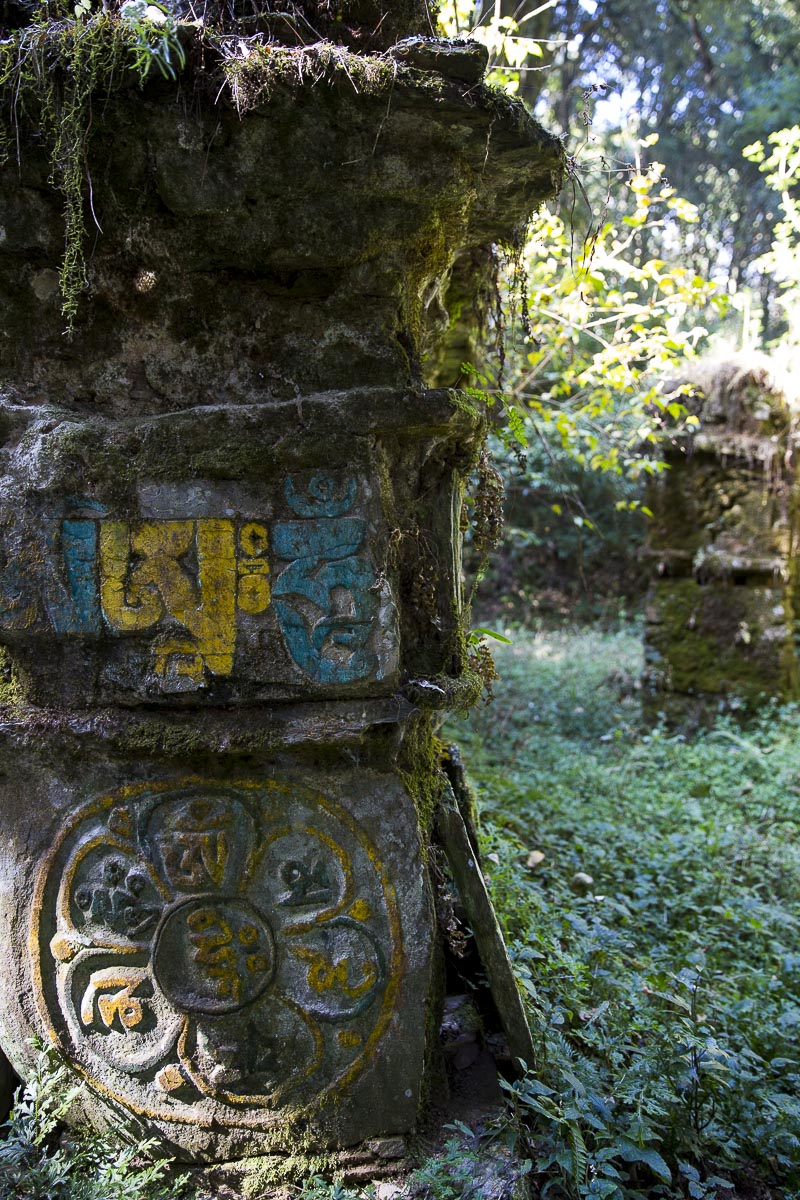 Sikkim - Rinchenpong, Old Stupas - November 25, 2015