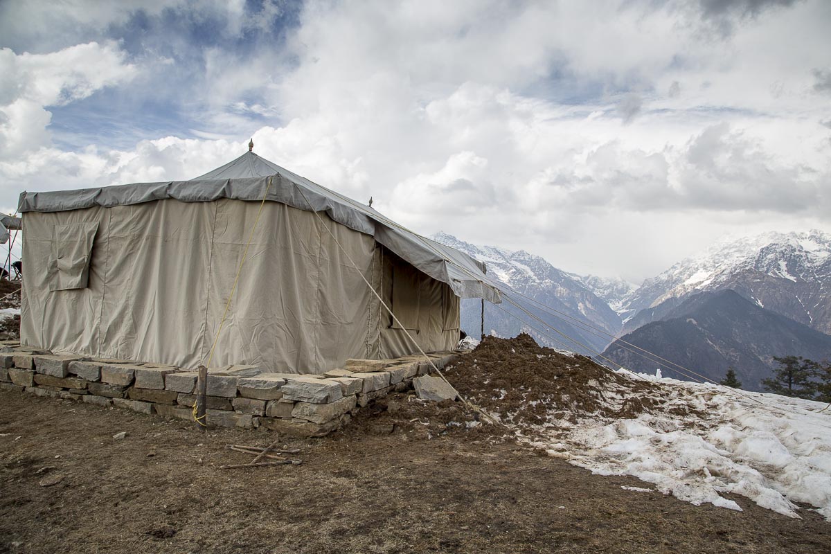 Uttarakhand - Jaikuni Bhugiyal Tented Camp - March 16, 2013