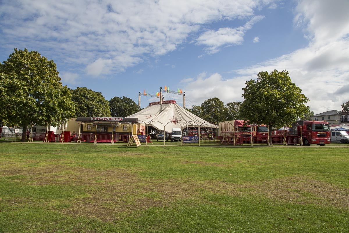 Zippos Circus - Circus Tent, Twickenham Green - September 2, 2015