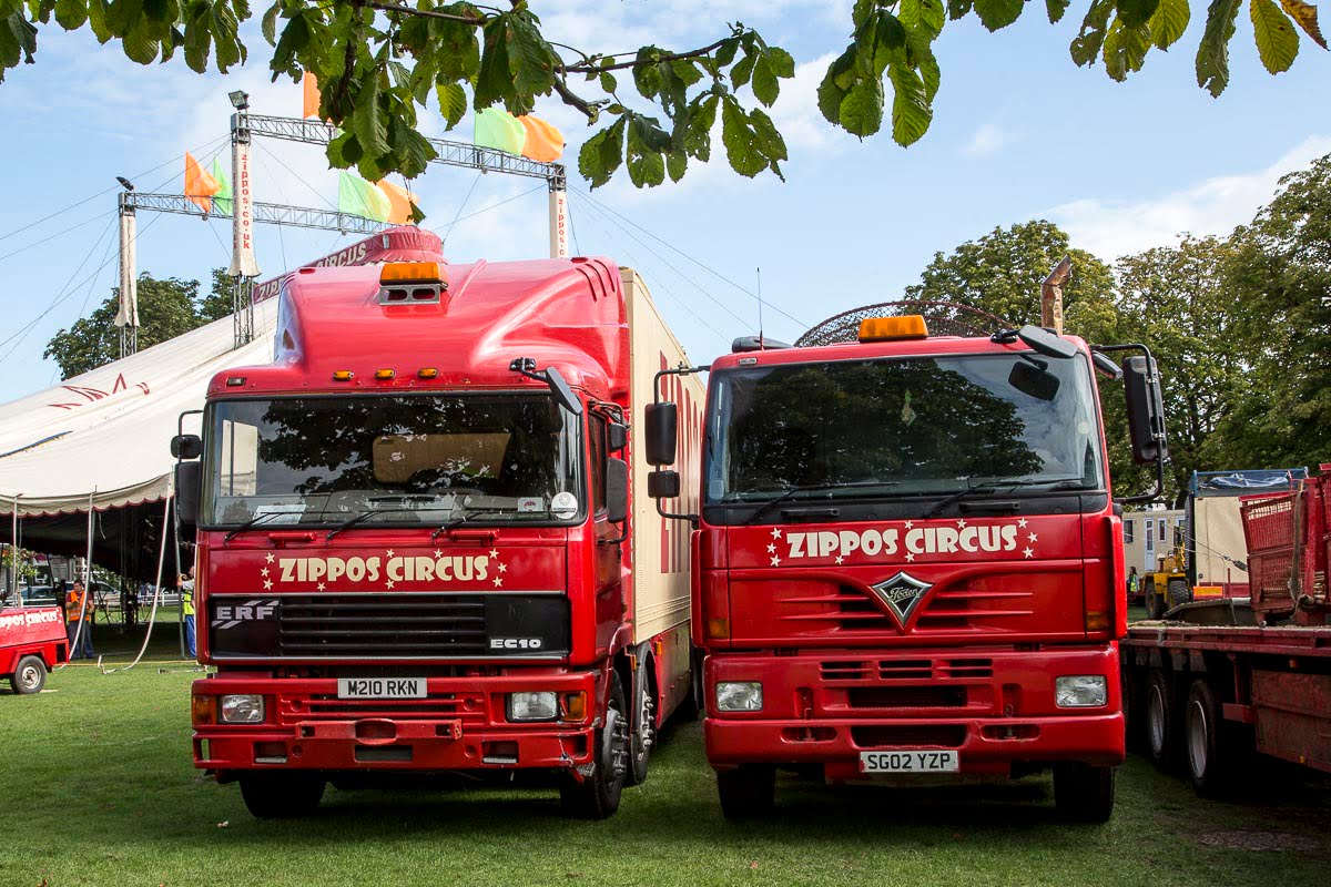 Zippos Circus - Circus Trucks, Twickenham Green - September 2, 2015
