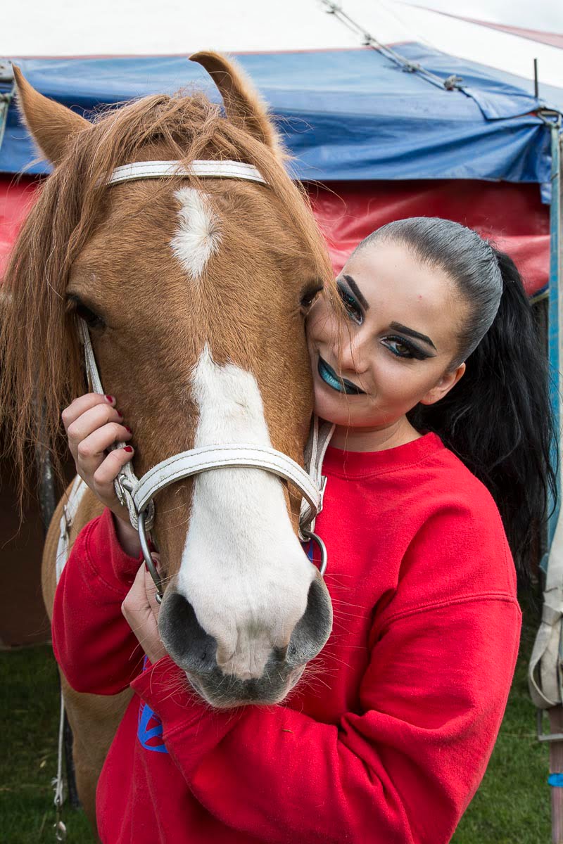 Zippos Circus - Circus Equestrienne, Summer Roberts, Twickenham Green - September 5, 2015