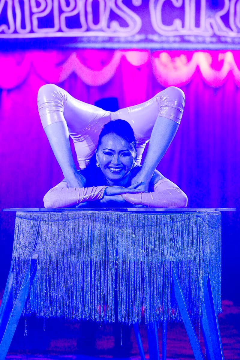 Zippos Circus - Circus Performer, Odka, Twickenham Green - September 7, 2015