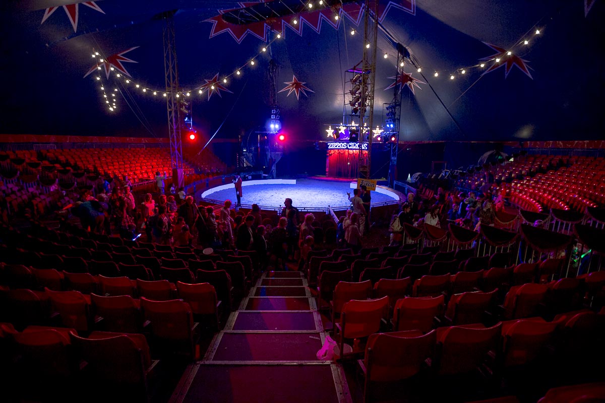 Zippos Circus - Inside The Big Top, Twickenham Green - September 7, 2015