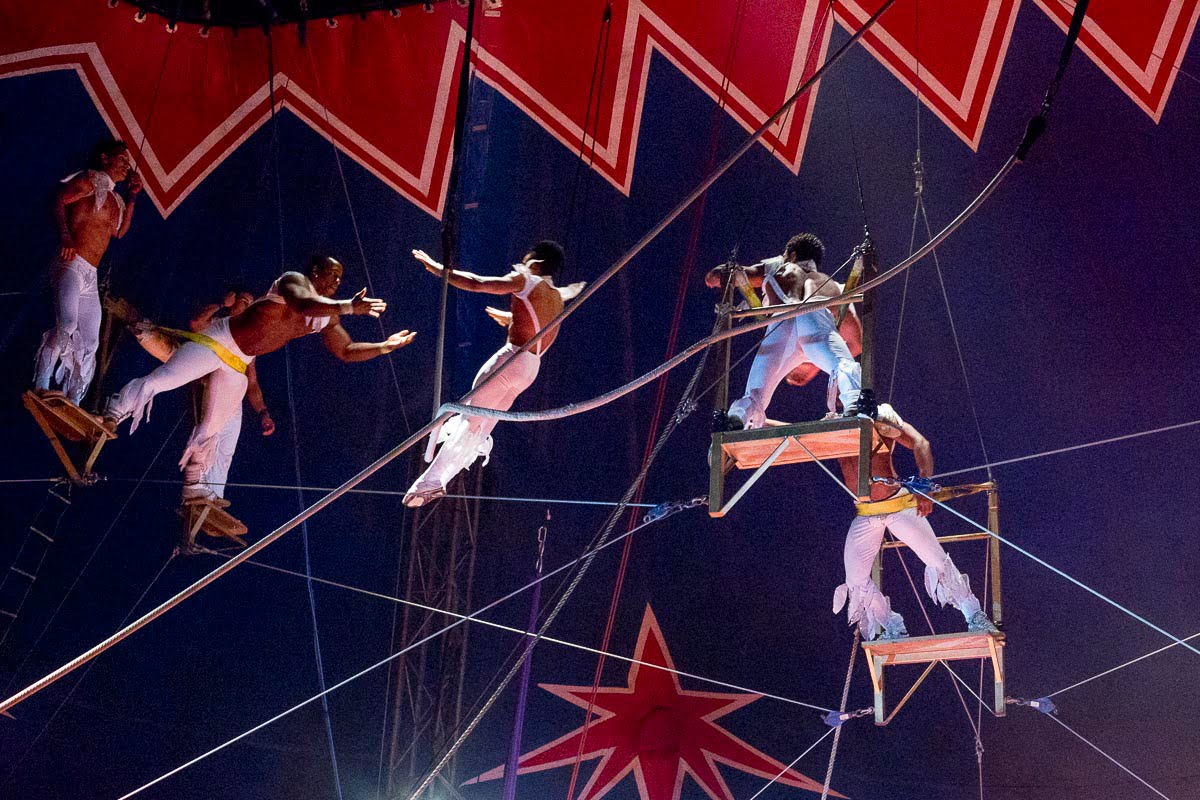 Zippos Circus - Circus High Wiire Performers, Twickenham Green - September 22, 2014