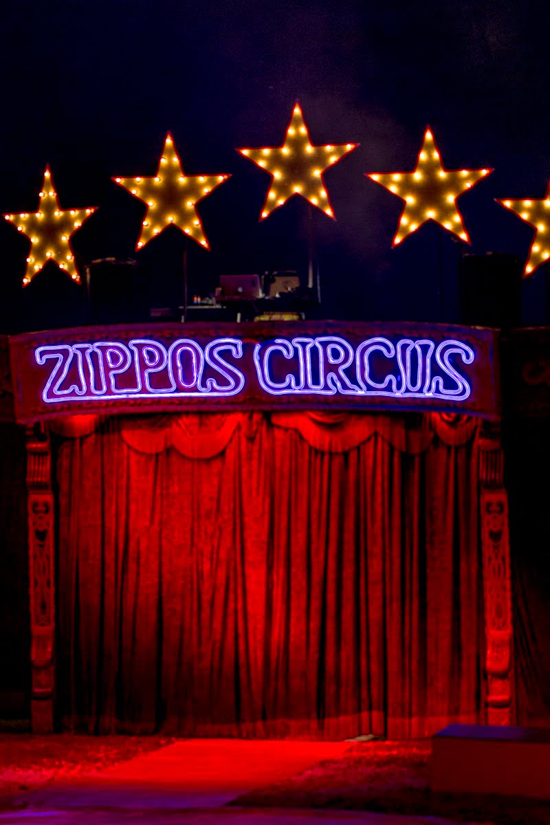 Zippos Circus - Circus Ring Entrance, Twickenham Green - September 22, 2014