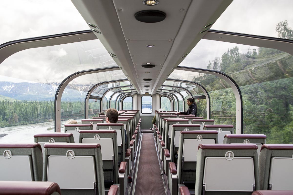 Alaska - Alaskan Railroad, Goldstar Dome Carriage - June 20, 2016