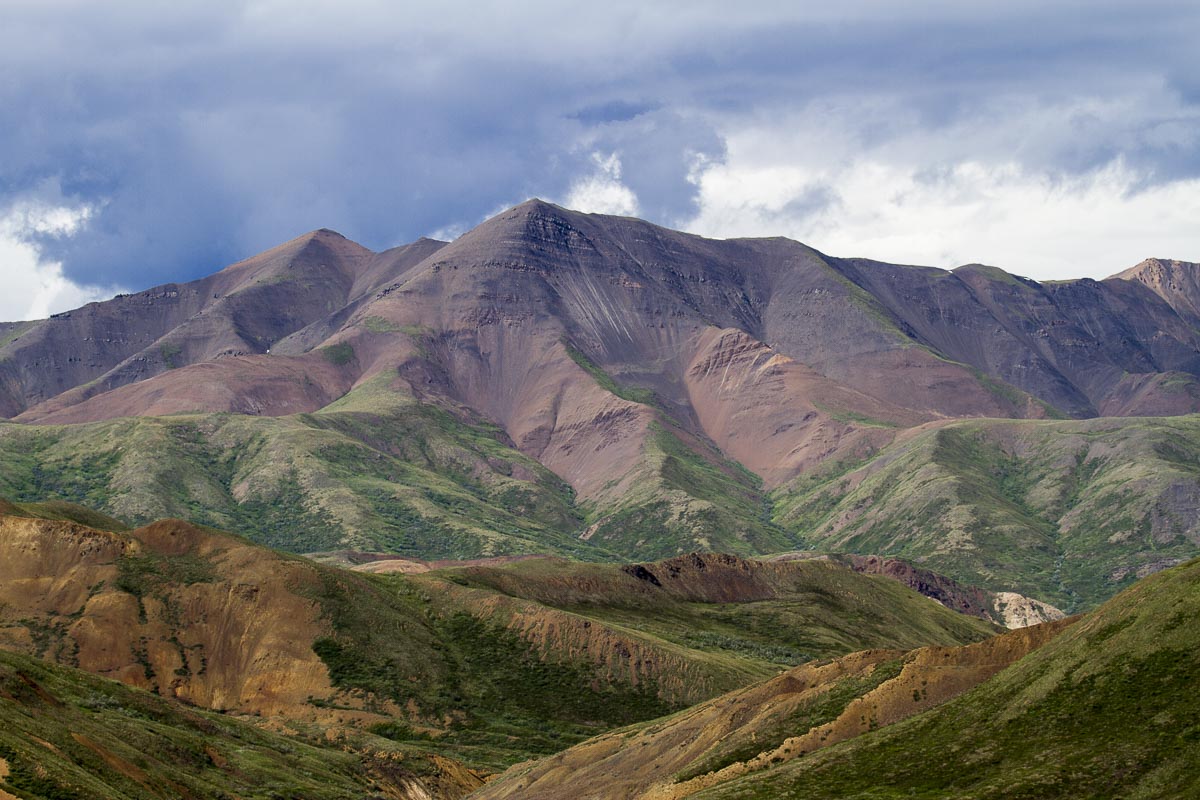 Alaska - Denali National Park, Polychrome Mountain - June 19, 2016