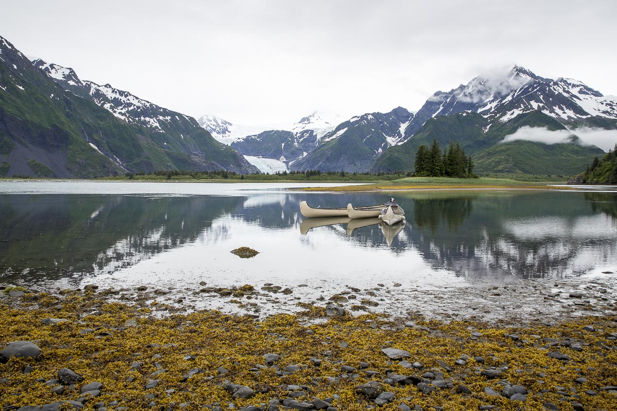 Alaska - Kenai Fjords Glacier Lodge, Pederson Lagoon And Canoes - June 25, 2016