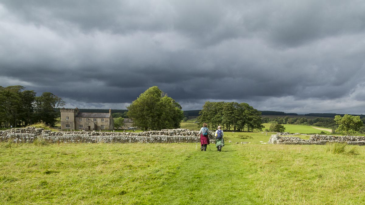Hadrian’s Wall Walk - Birdoswald Roman Fort - August 16, 2011
