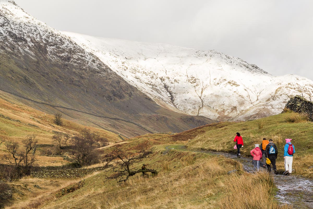Lake District - Sweden Bridge Walk - January 23, 2014