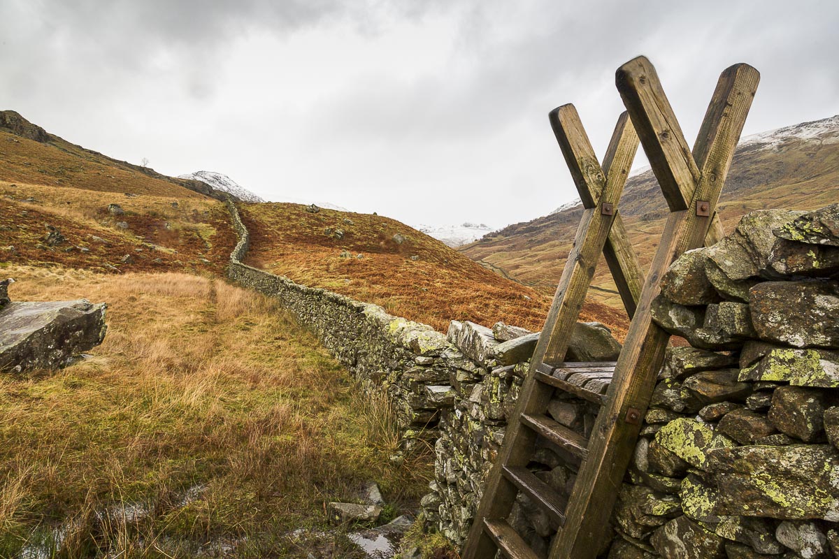 Lake District - Sweden Bridge Walk - January 23, 2014