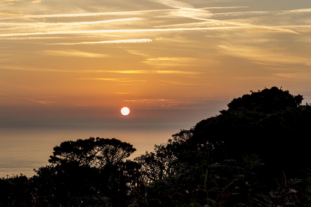 Lundy - Sunrise From Government House - September 15, 2016
