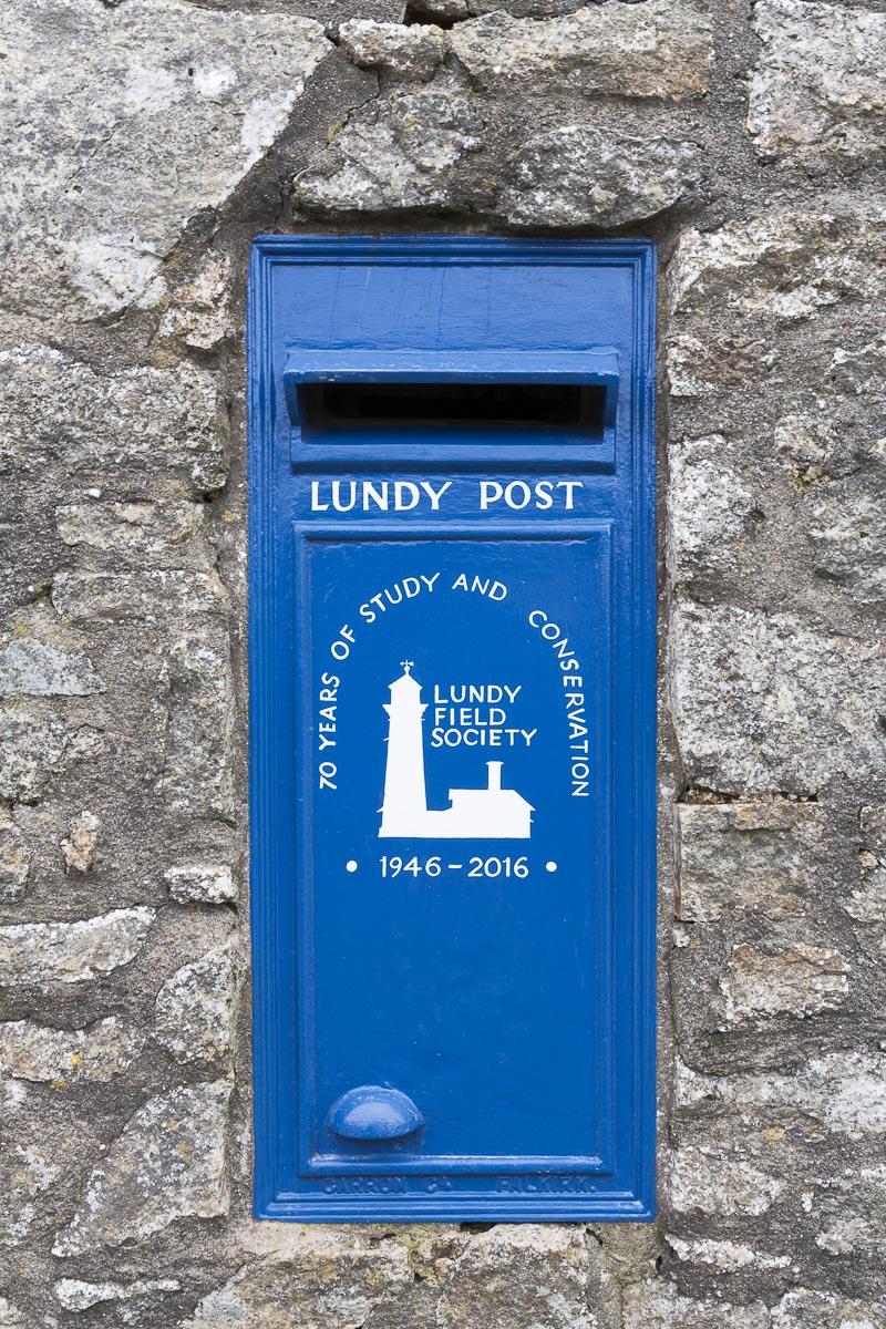 Lundy - Famous Blue Postbox, Celebrating 70 Years - September 13, 2016